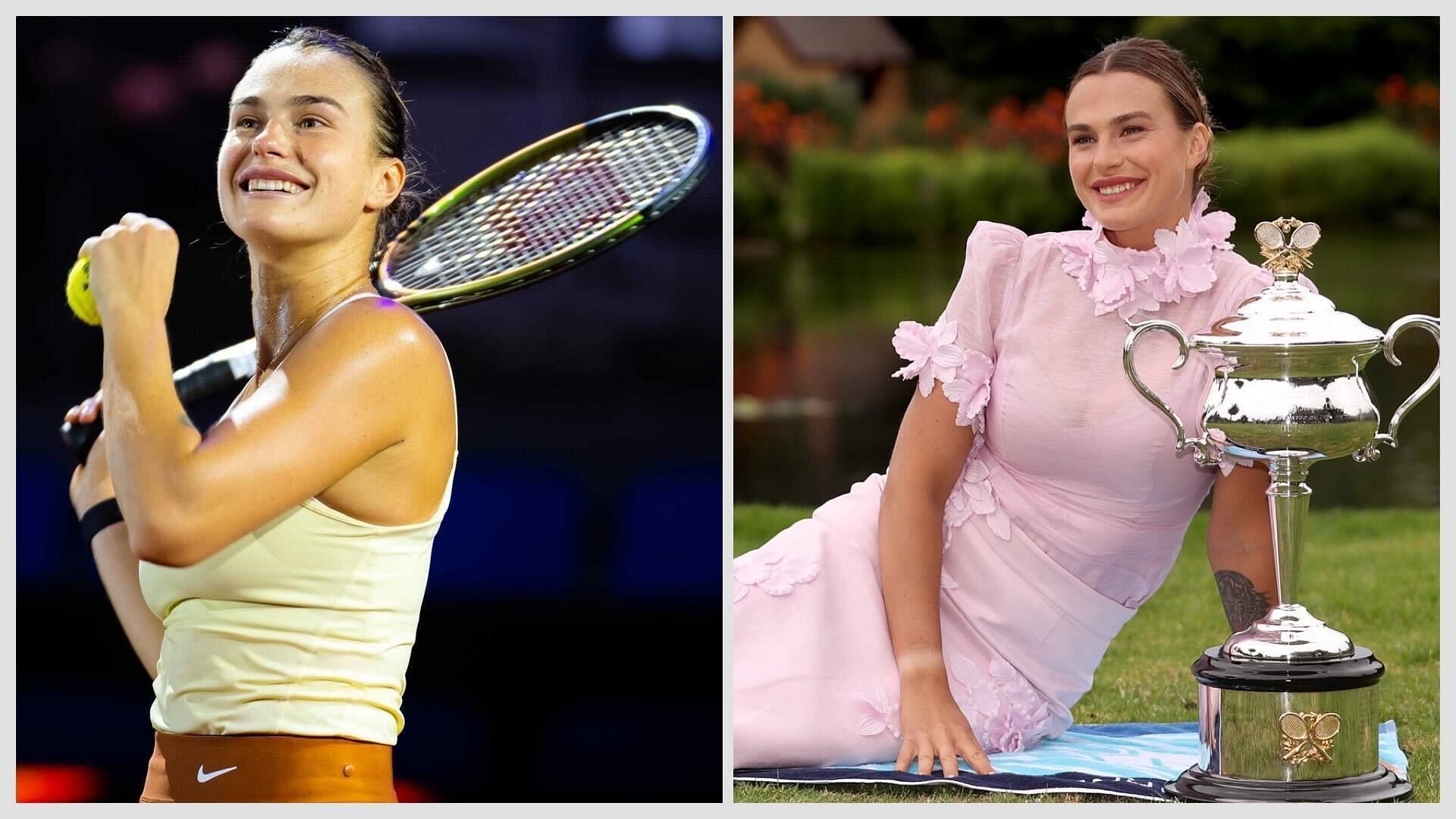 Aryna Sabalenka photoshoot Madrid Open 