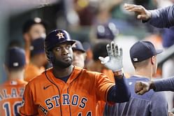 Houston Astros fans dispirited by team sending Yordan Alvarez for examinations due to neck injury: "Probably from carrying the team in Atlanta"