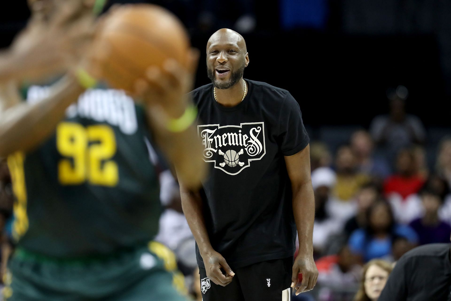Odom&#039;s goal is to save the lives of other people who struggle with addiction (Image via Getty Images)