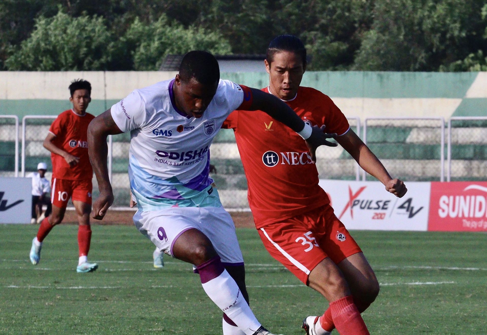 Diego Mauricio was a potent attacking outlet for Odisha FC.