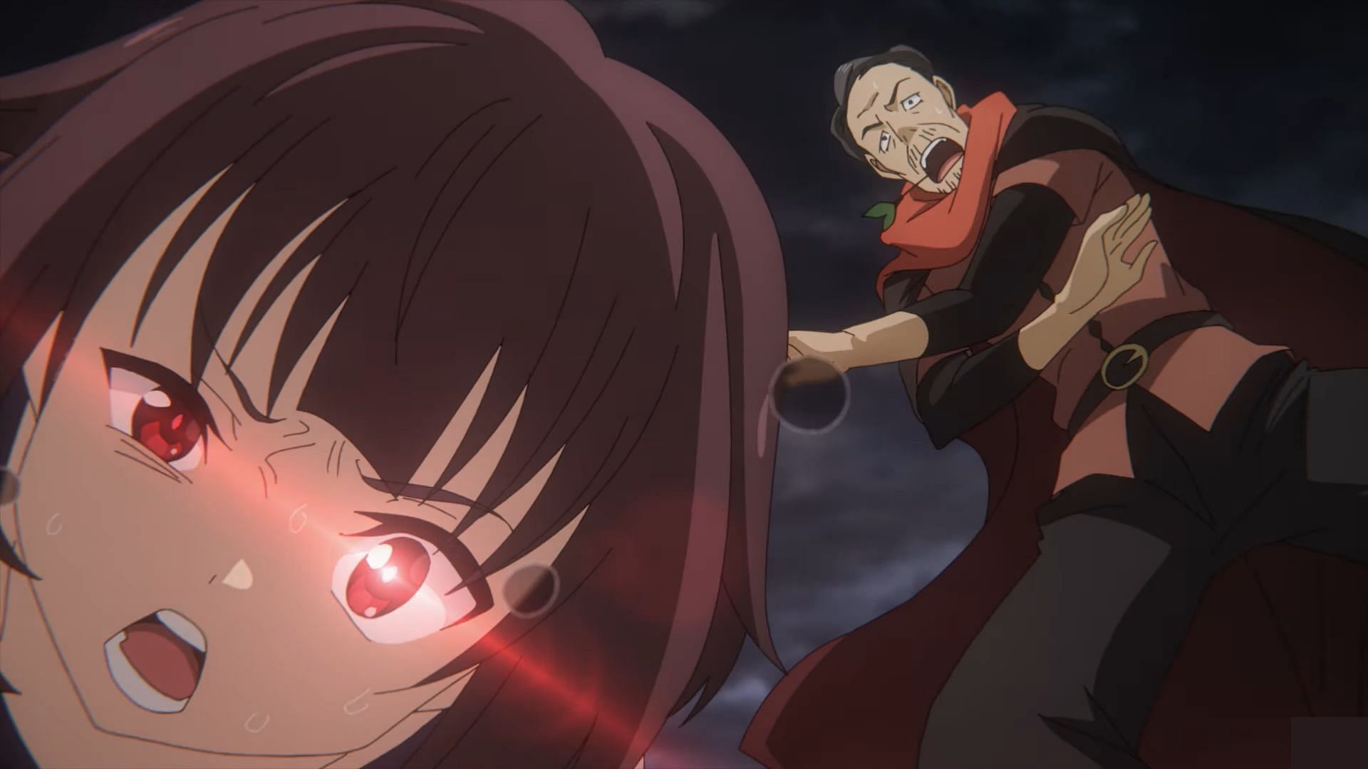 Megumin and her teacher as seen in the anime (Image via Studio Drive)