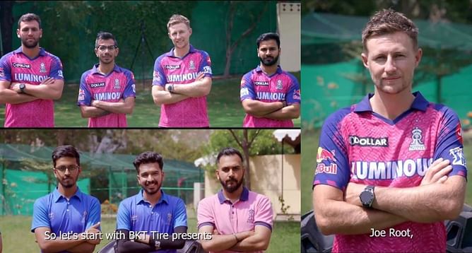 IPL 2023 : जो रूट और युजवेंद्र चहल समेत राजस्थान रॉयल्स टीम के अन्य खिलाड़ियों ने खेला गली क्रिकेट मैच, देखें वीडियो