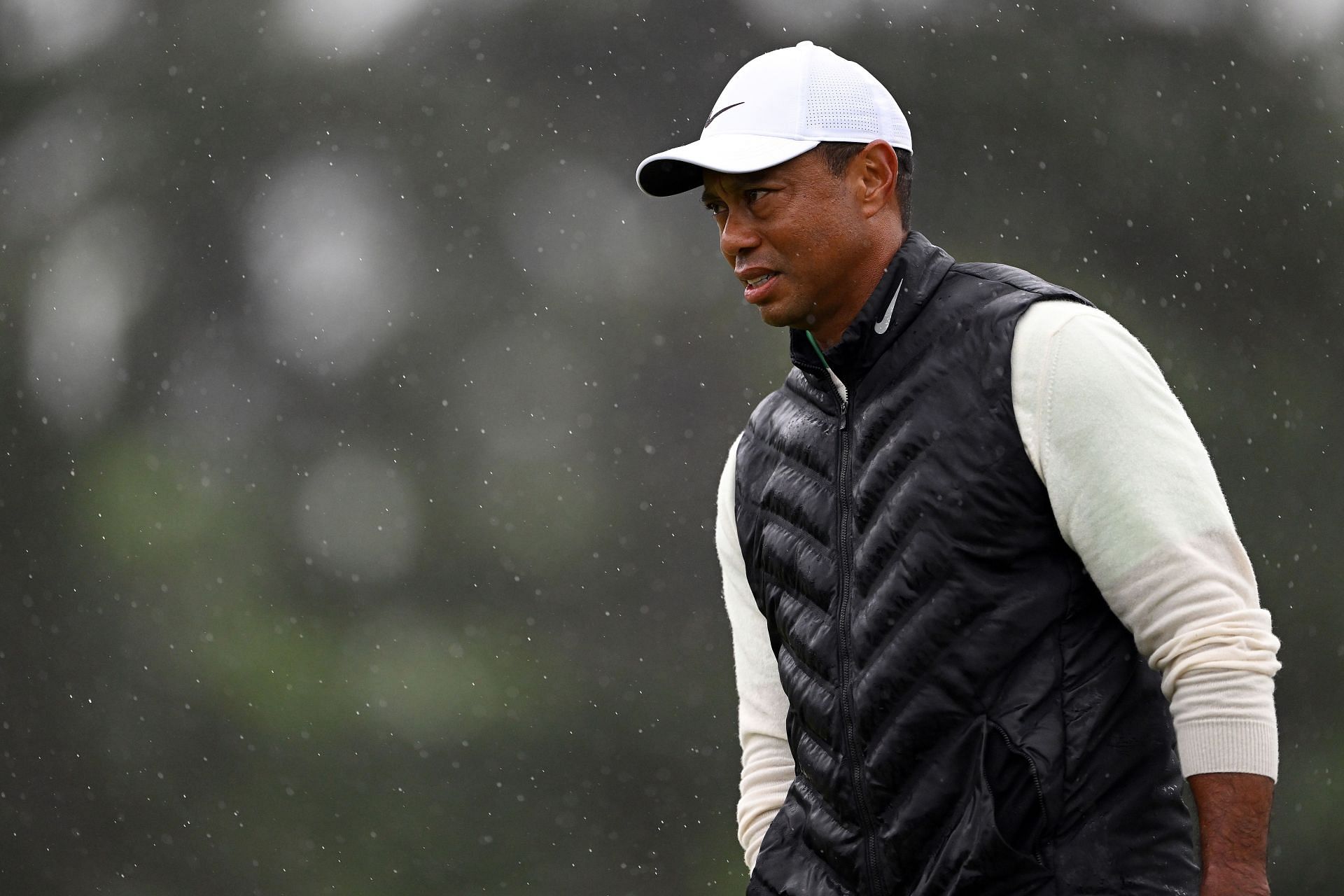 Woods at the 2023 Masters - Round Two