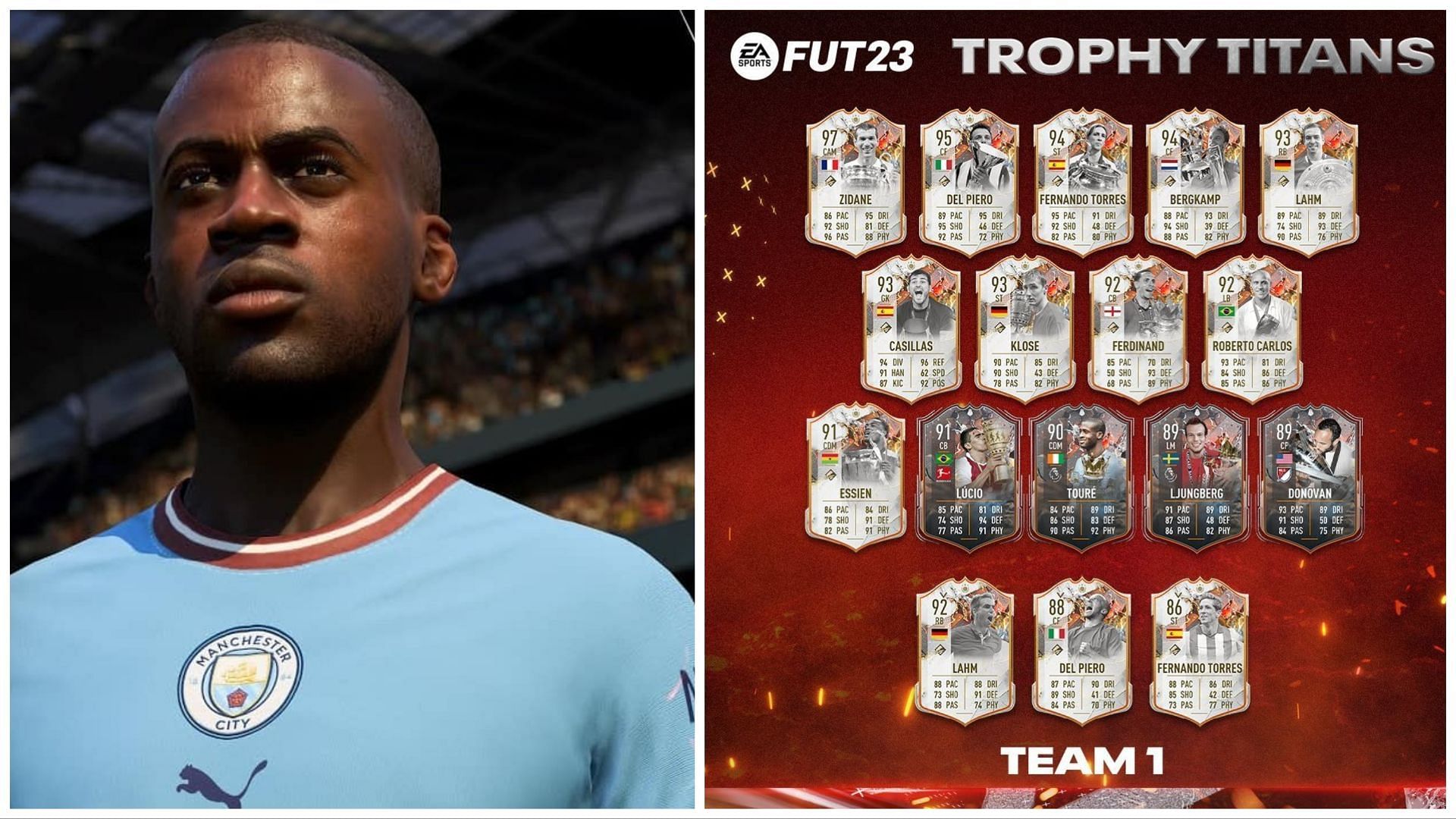 Trophy Titans Team 1 is live in FIFA 23 (Images via EA Sports)