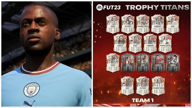 EA Sports release Trophy Titans Team 1 in FIFA 23 with boosted versions of Zidane and Yaya Toure