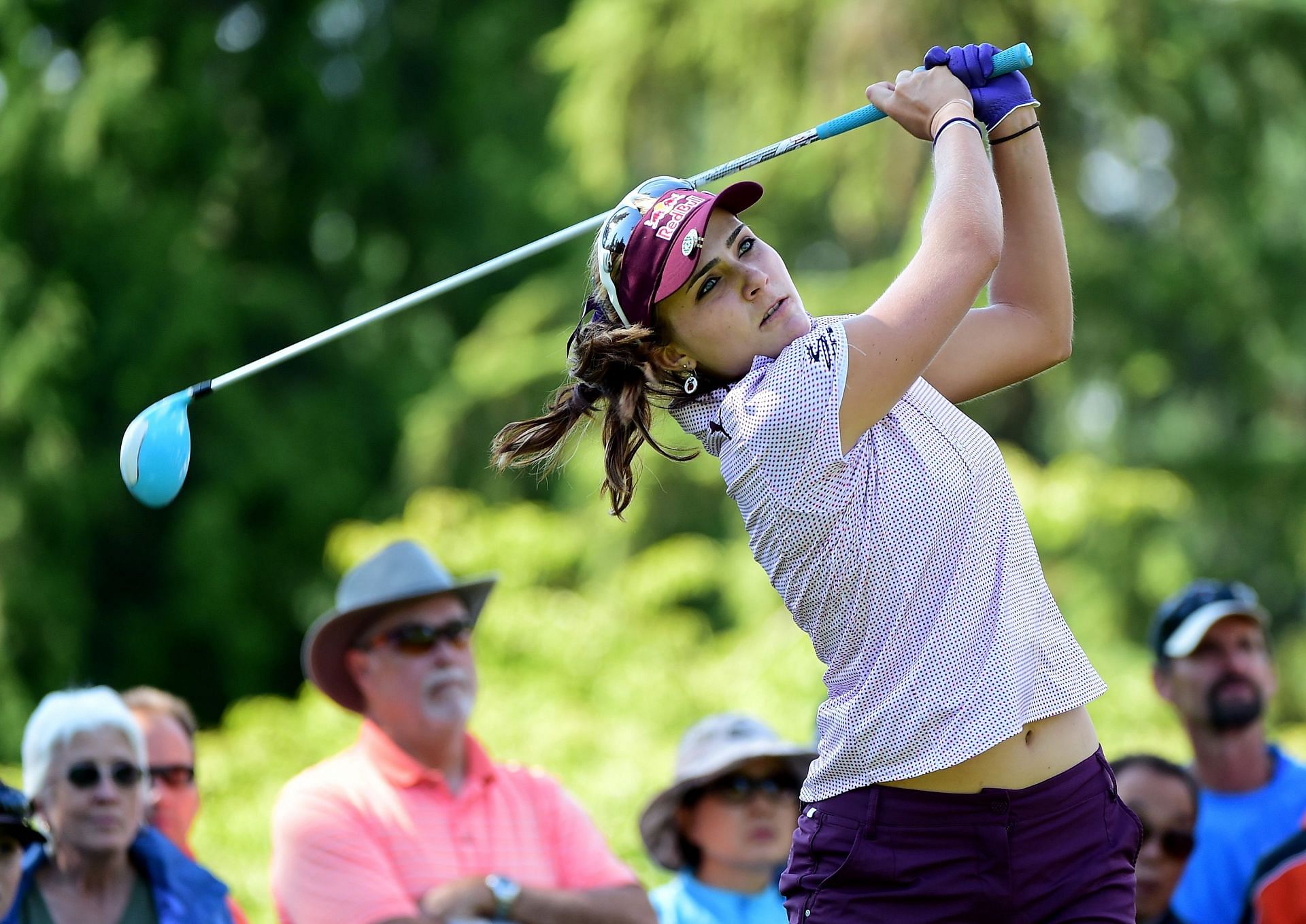 Lexi Thompson´s swing (Image via Getty)