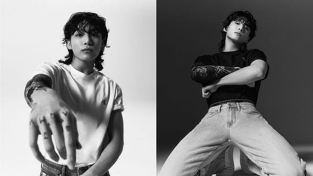 “Omg early Eid gift”: Calvin Klein releases new photos of BTS’ Jung ...