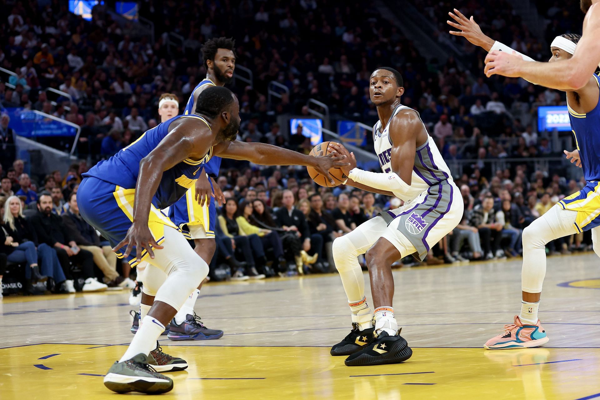 The Kings and the Warriors have played four games against each other (Image via Getty Images)