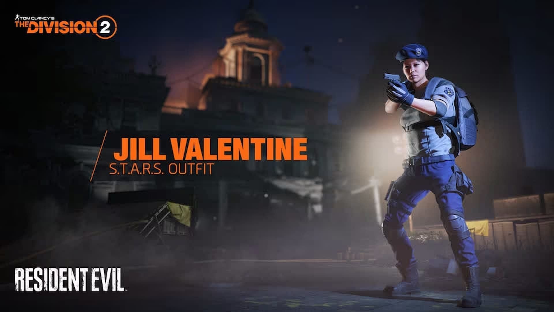 The Jill Valentine outfit in The Division 2 (Image via Ubisoft)
