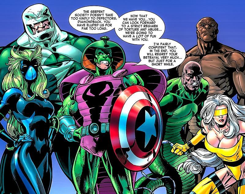 The Serpent Society may appear in Captain America 4 (Image via Marvel)