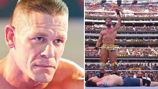 49-year-old WWE Superstar's record still safe as John Cena fails to win WrestleMania 39 match