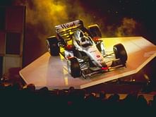 When Red Bull boss Christian Horner's wife launched a McLaren F1 car