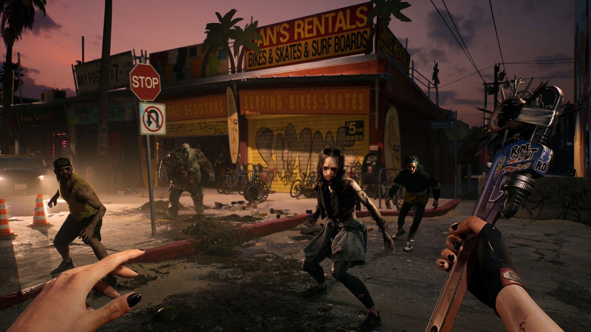 Where to find the Biohazard Container Key in Dead Island 2? (Image via Deep Silver)