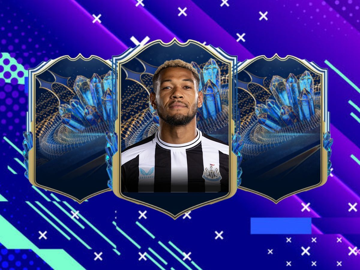 Joelinton&rsquo;s Community TOTS card could be a useful option for many FIFA 23 players (image via Sportskeeda)