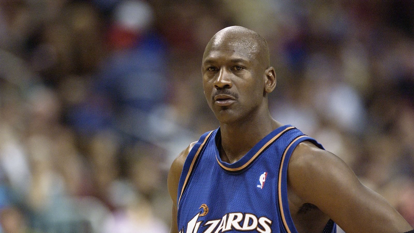 NBA legend Michael Jordan during his two-year stint with the Washington Wizards