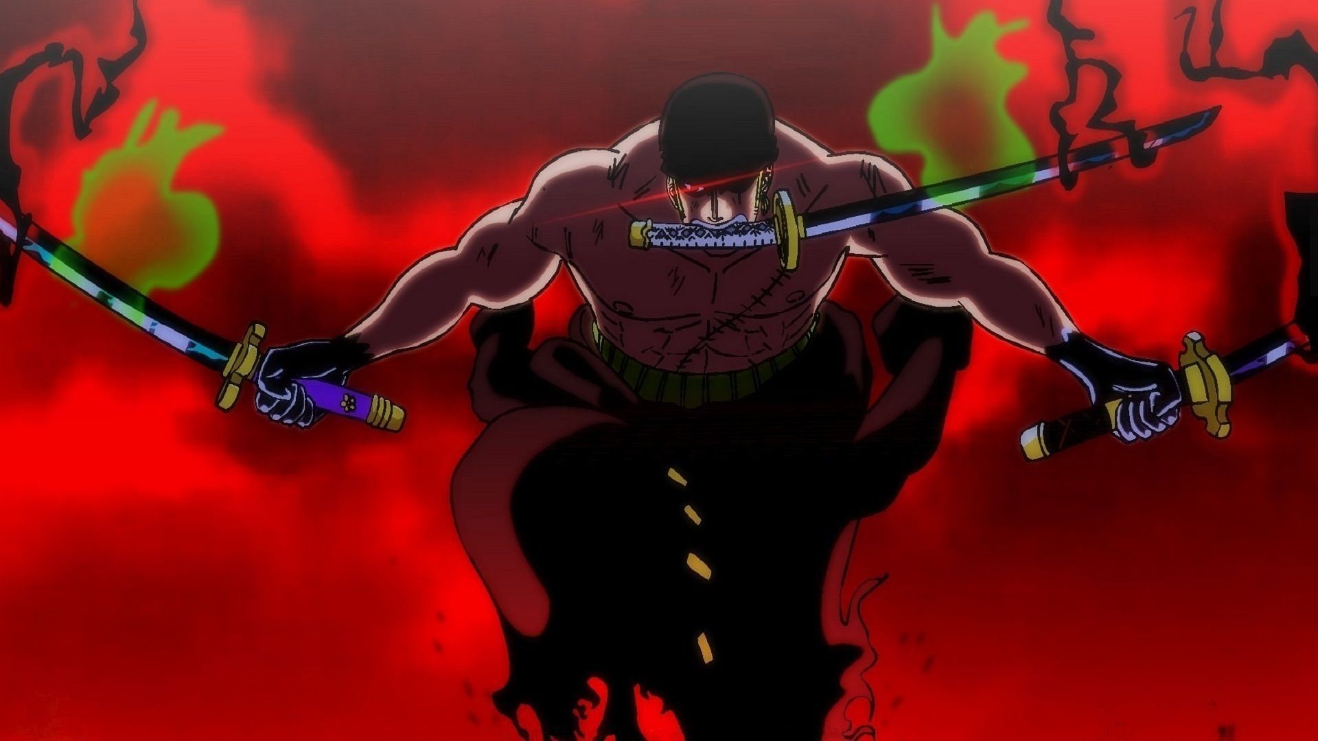 Zoro can use his superior Haki to counter Law's Devil Fruit (Image via Eiichiro Oda/Shueisha, One Piece)