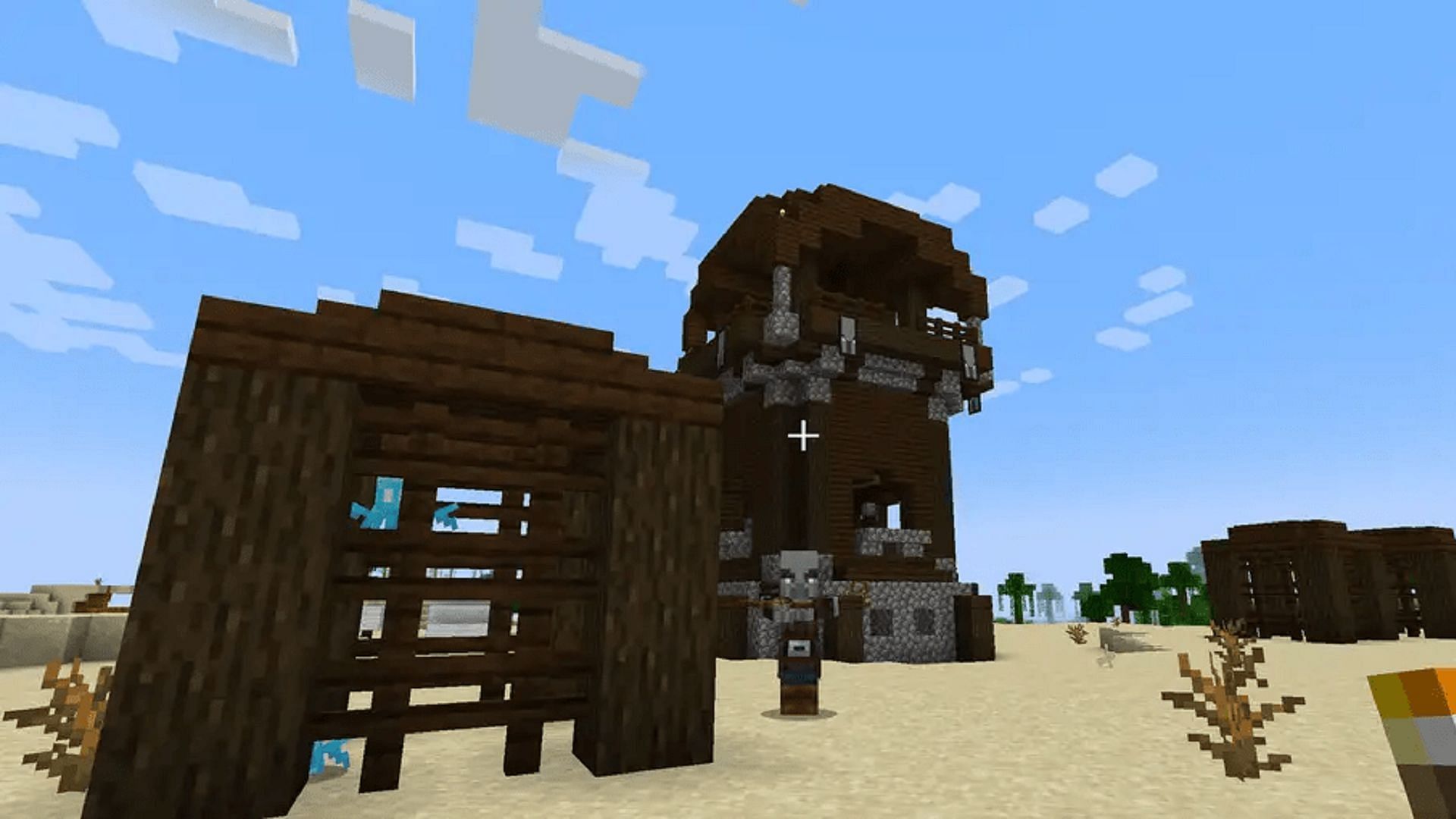 Pillagers are known to capture allays in their generated structures (Image via Mojang)