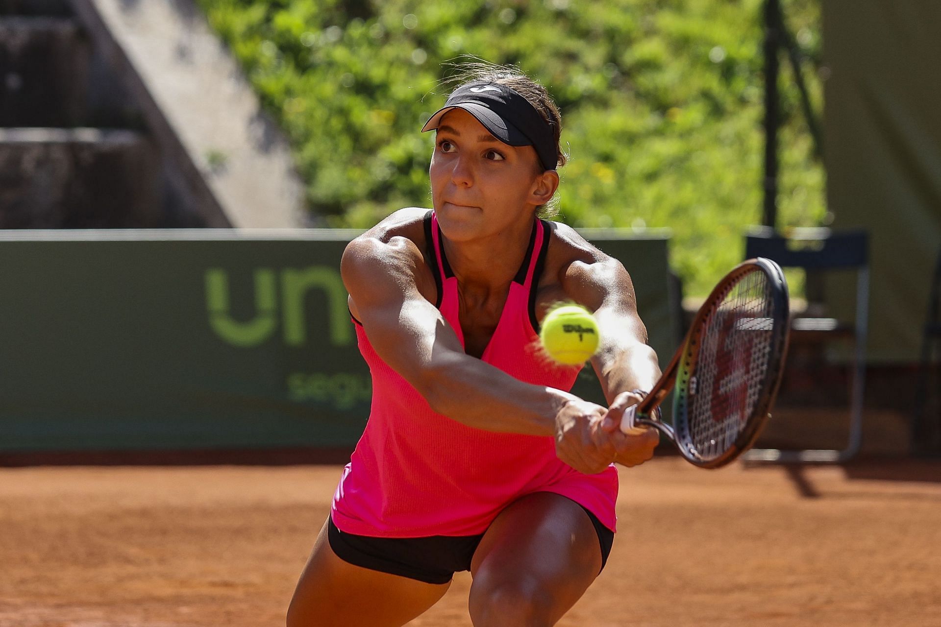 Rebeka Masarova reached a final at the ITF World Tennis Tour W100 Oeiras.