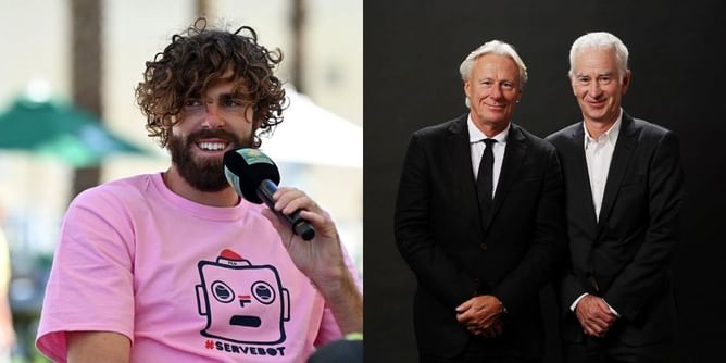 Reilly Opelka looks back on "golden era" of tennis ft. John McEnroe and Bjorn Borg