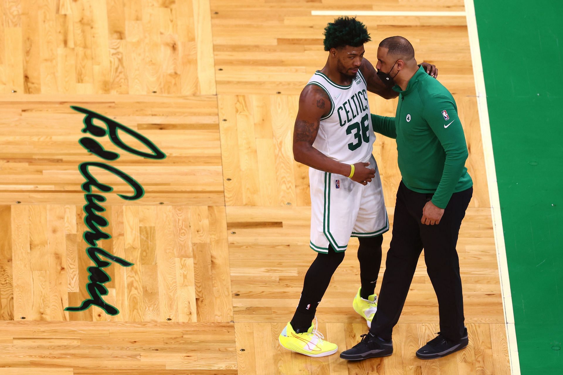 Udoka led the Celtics to the NBA Finals in his first season as a head coach. (Image via Getty Images)