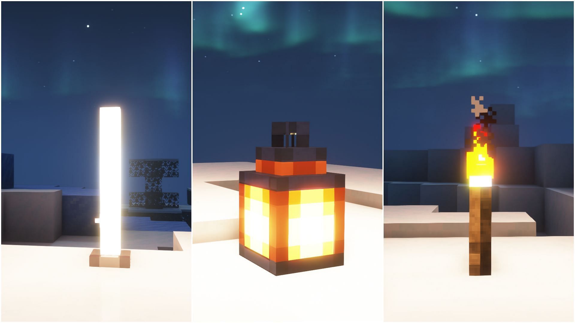 There are many great light sources in Minecraft (Image via Sportskeeda)