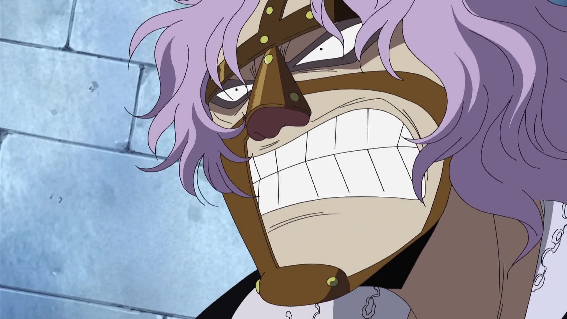 Spandam as seen in the series&#039; anime (Image via Toei Animation)