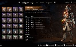 All armor sets and dyes in Horizon Forbidden West: Burning Shores