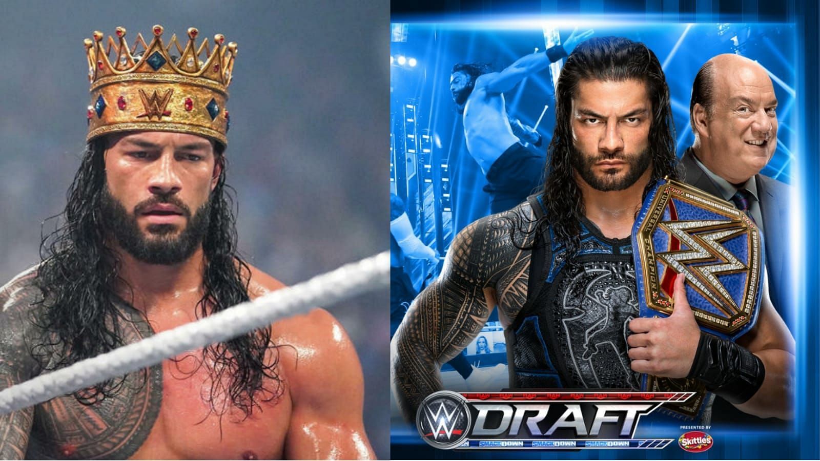 Roman Reigns was the number one draft pick on SmackDown!