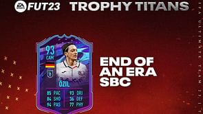 FIFA 23 Mesut Ozil End of an Era SBC - How to complete, estimated costs, and more