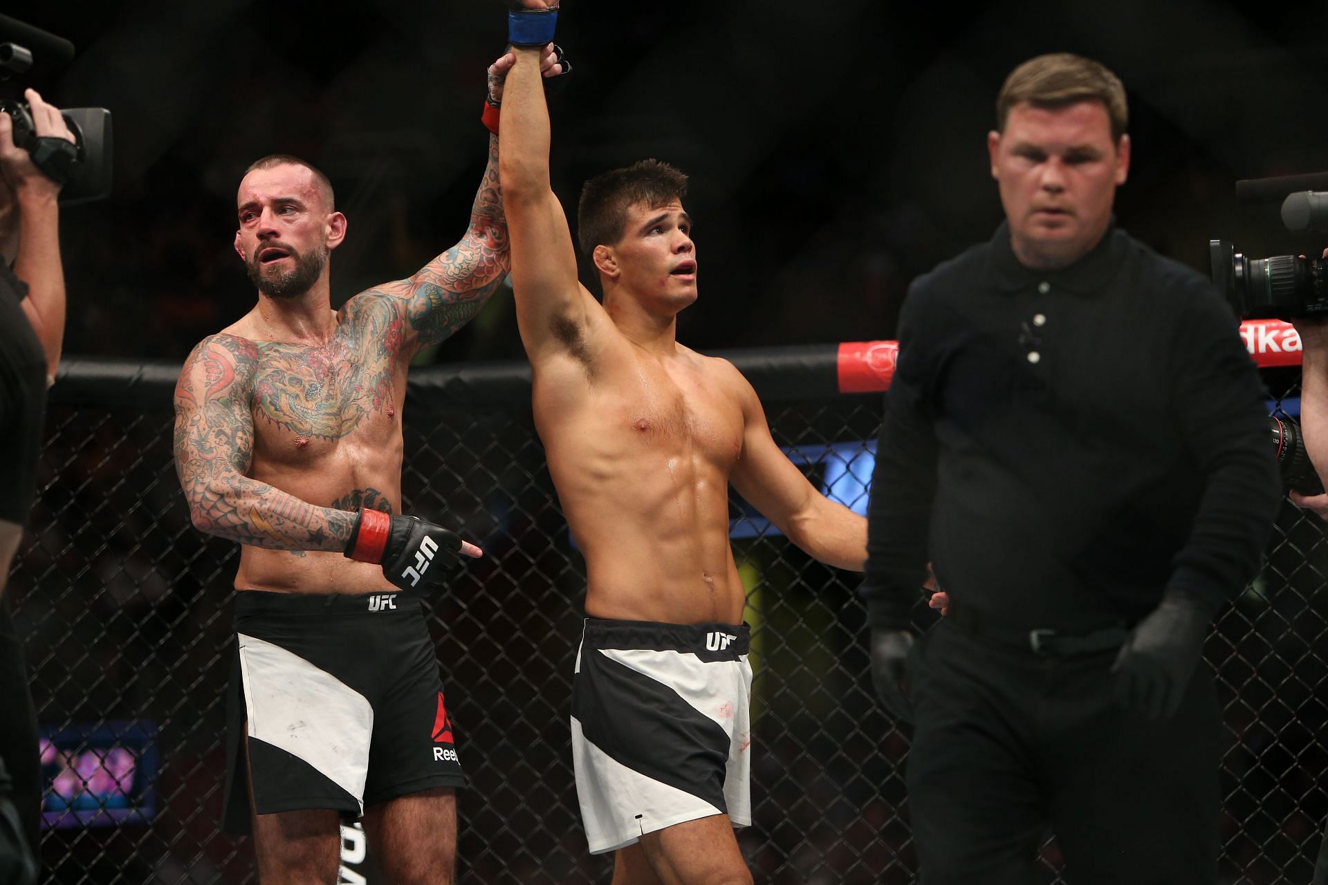 CM Punk was well beaten by Mickey Gall in his first octagon appearance