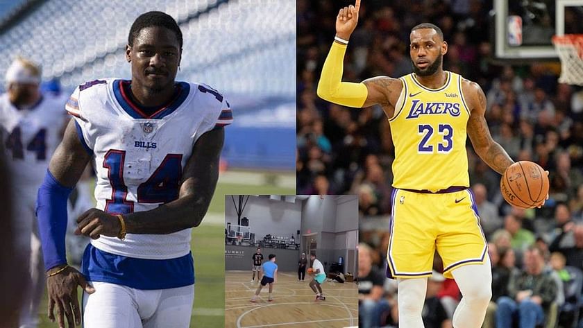 Bro hoops like Bron”- NFL Fans rave about Stefon Diggs after video emerges  of Bills WR dominating in basketball