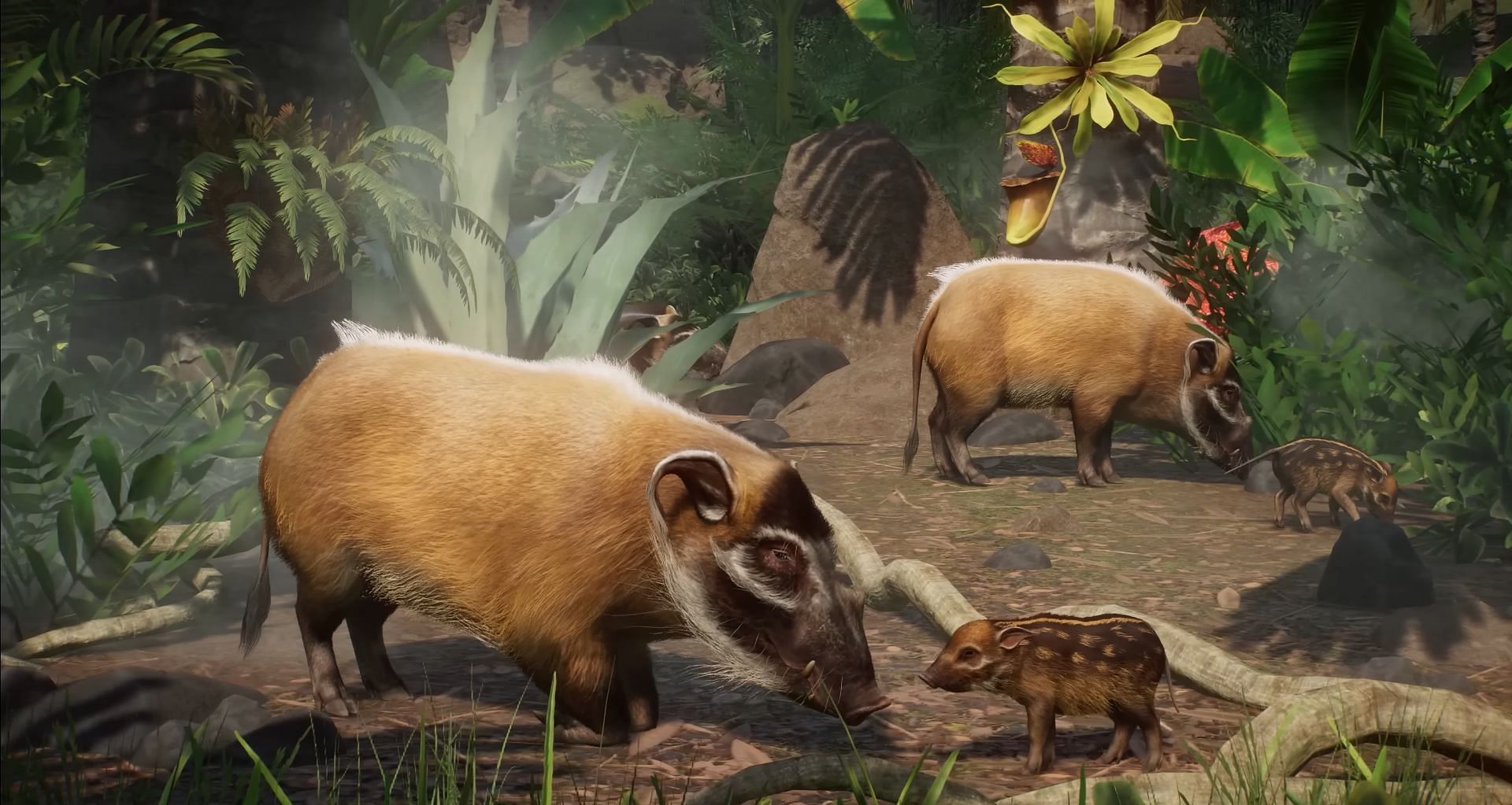 The Red River Hog (Image via Planet Zoo)