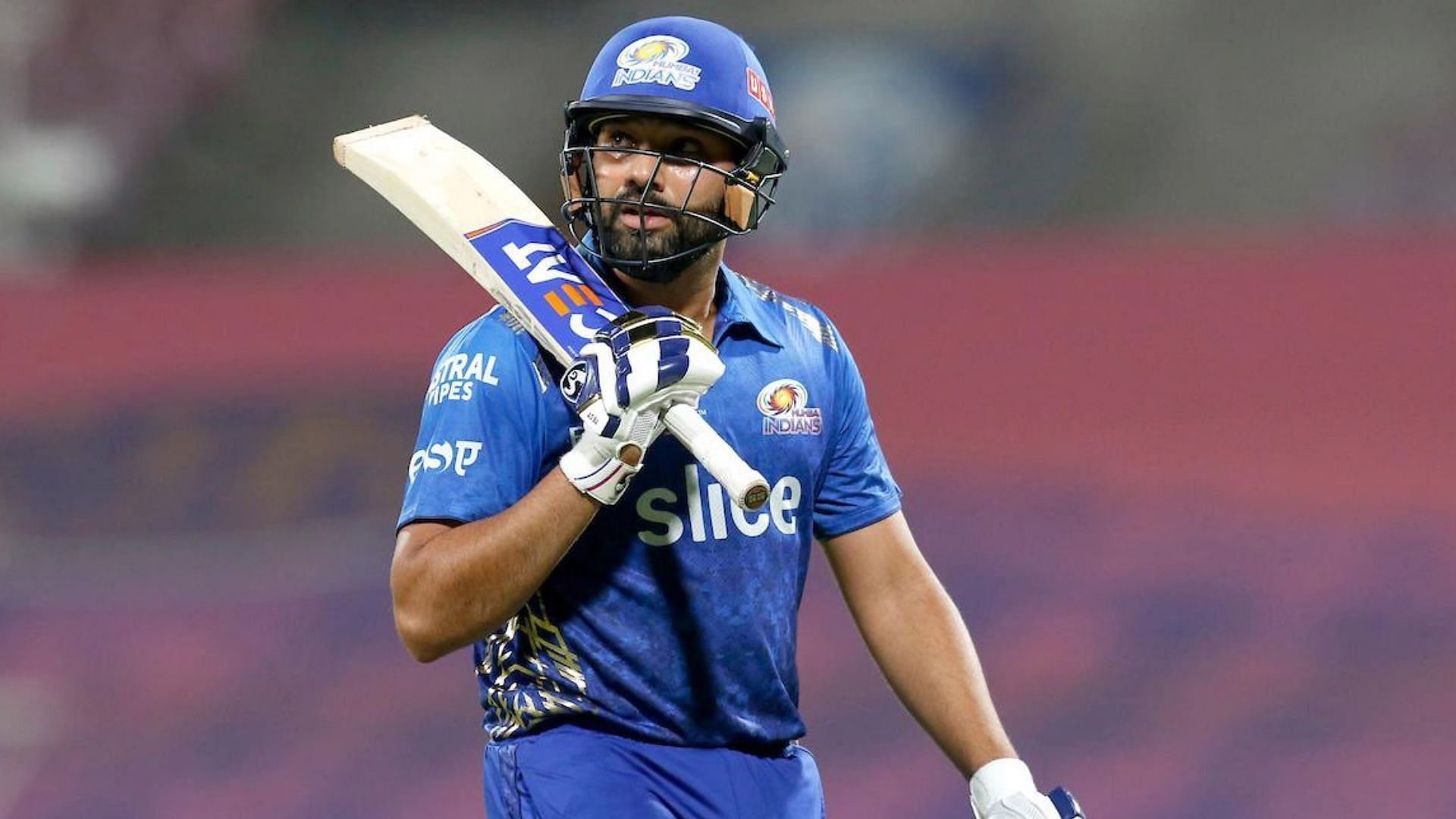 Rohit Sharma was dismissed cheaply against the Gujarat Titans. [P/C: iplt20.com]