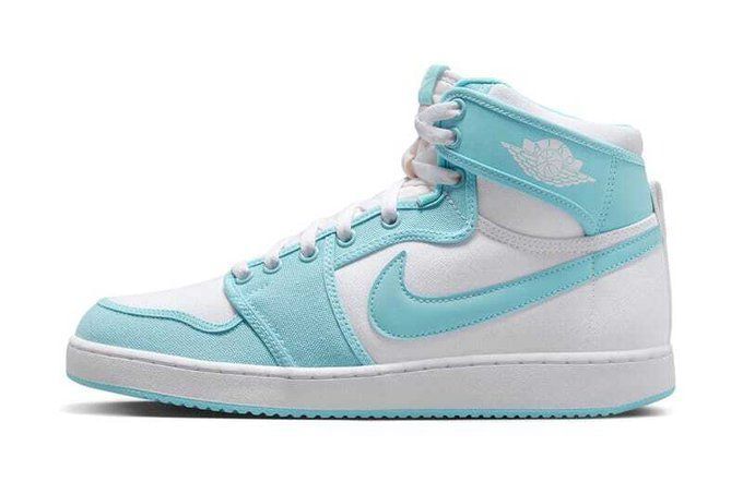 nike air jordan aqua blue