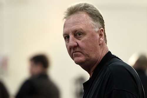 Larry Bird at the 2017 NBA Draft Combine