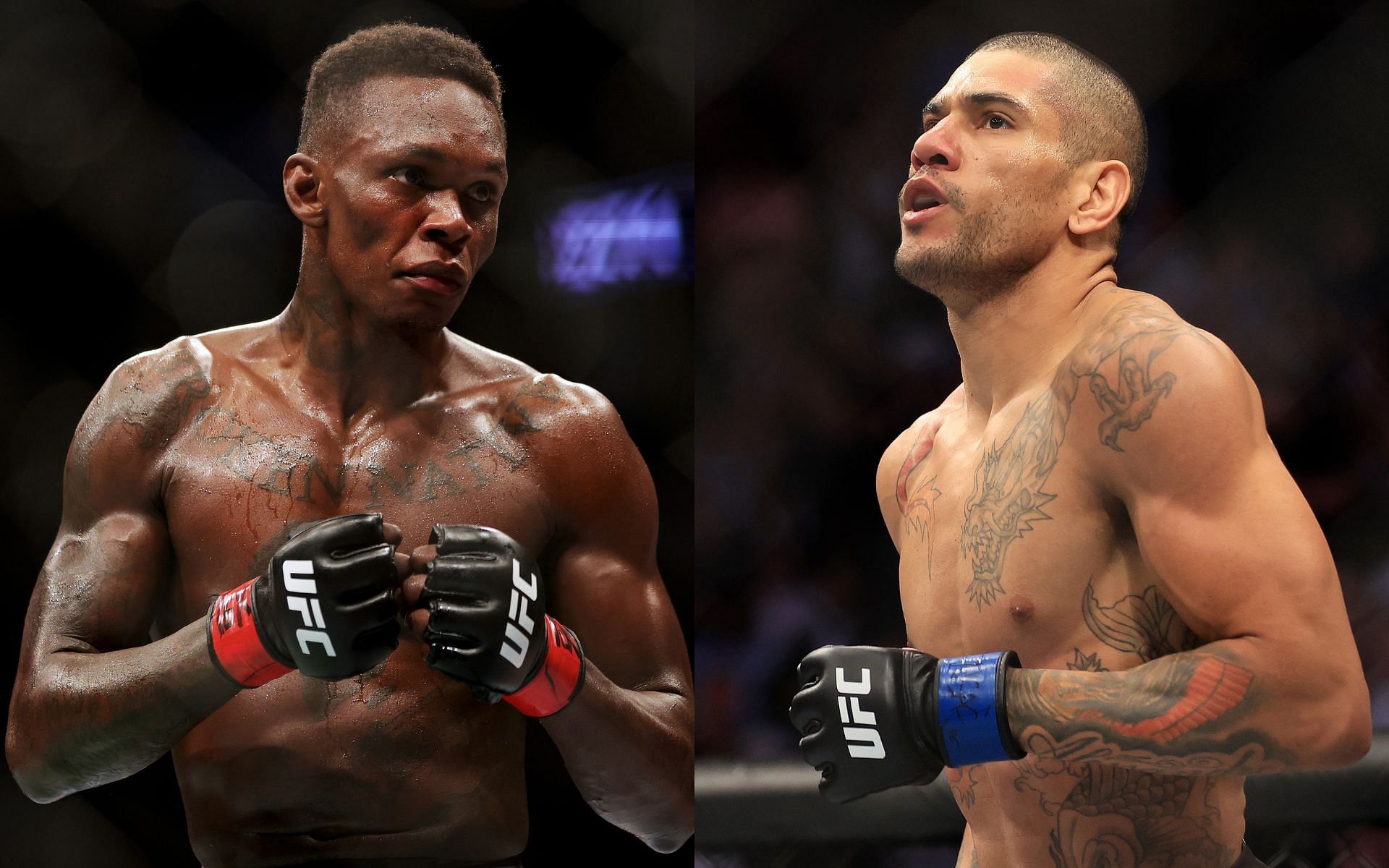 Israel Adesanya (Left) and Alex Pereira (Right)