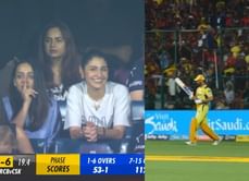 [Watch] "They just love him" - Anushka Sharma's reaction to MS Dhoni's arrival in CSK vs RCB IPL 2023 clash goes viral