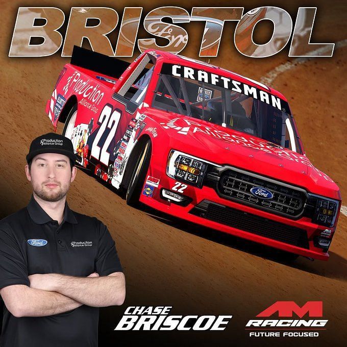 NASCAR Truck Series: Chase Briscoe to compete in the 2023 Bristol Dirt ...