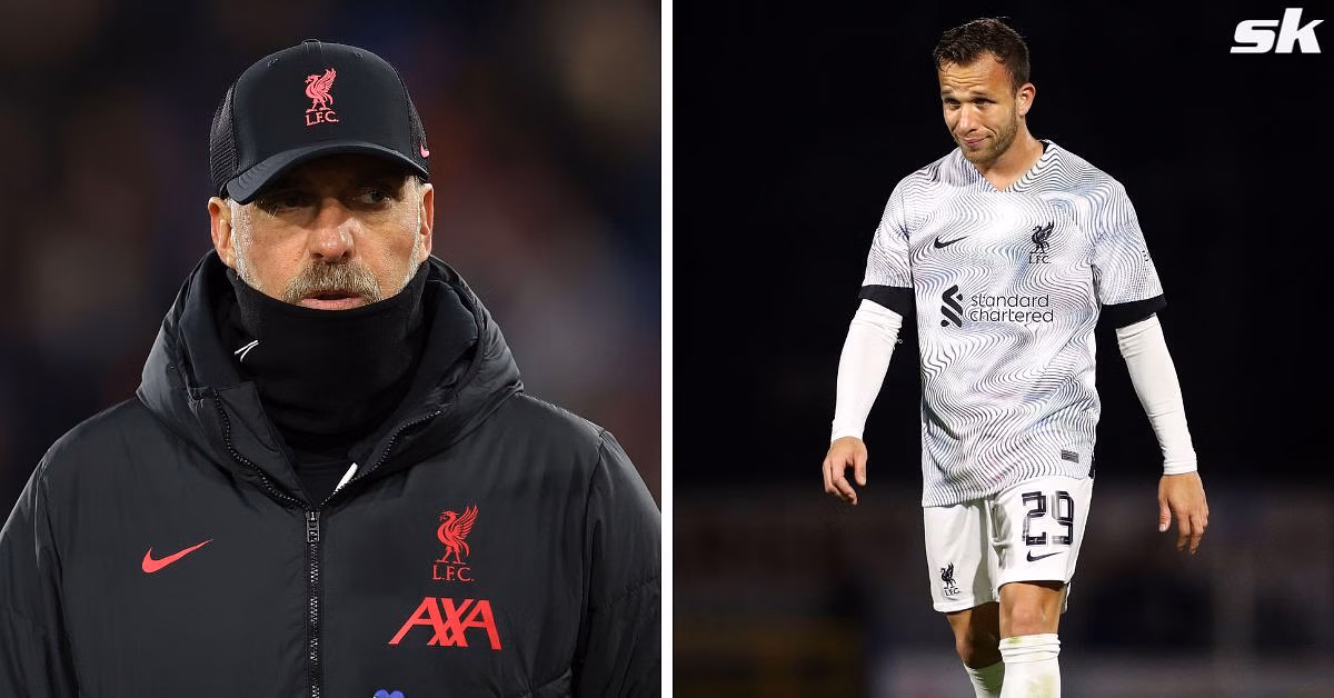 Jurgen Klopp was excited to see Arthur join Liverpool