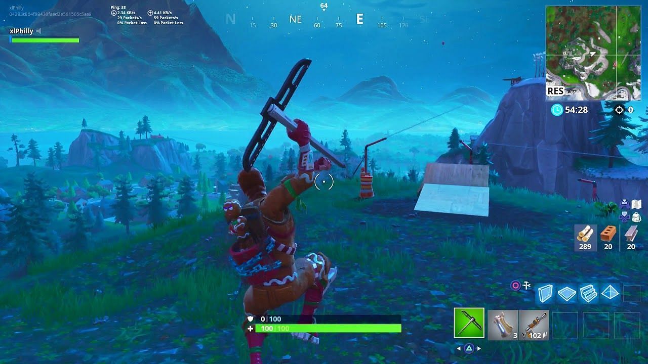 T-Square is another unique pickaxe that&#039;s extremely rare (Image via Epic Games)