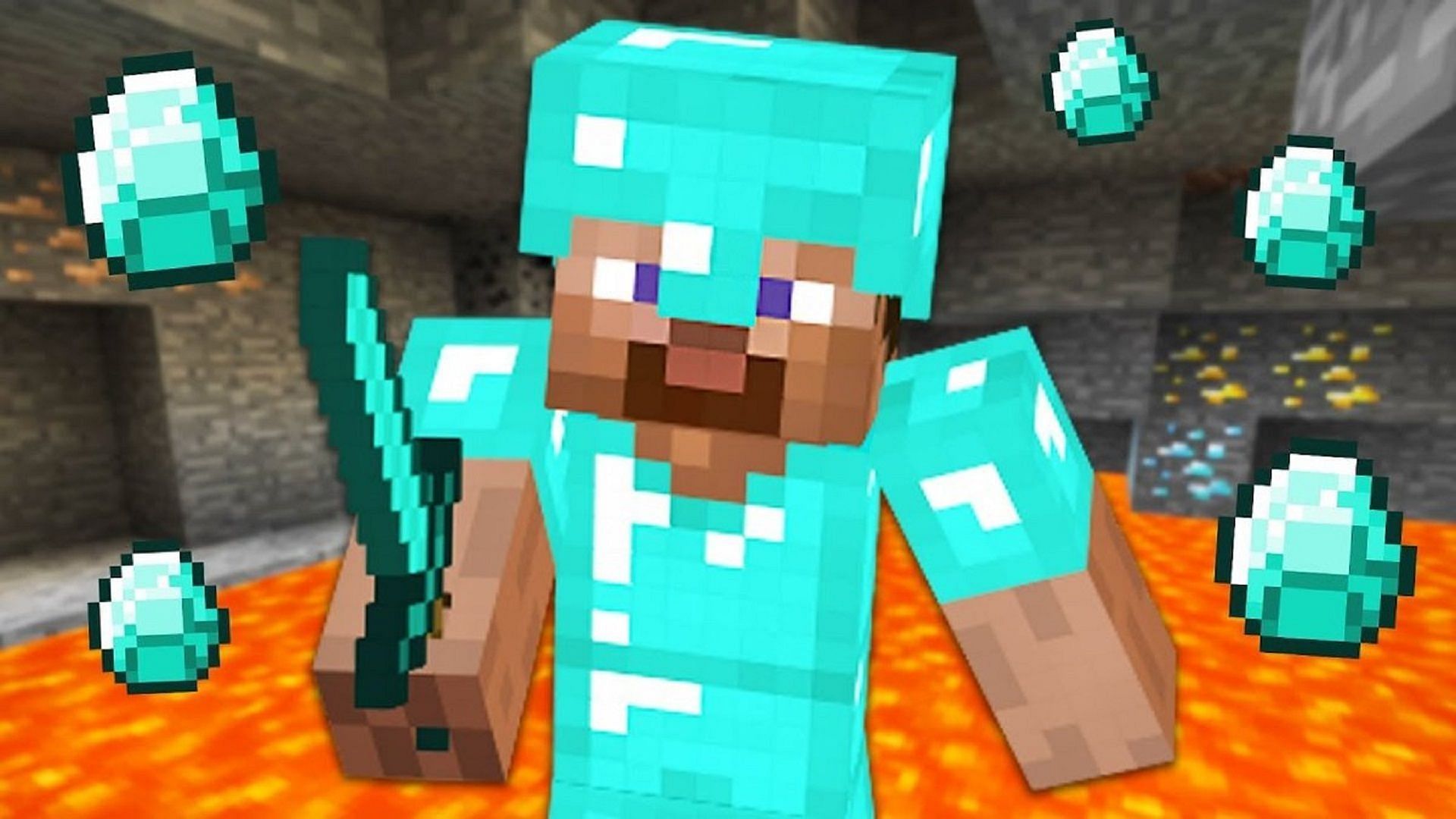 There are more than a few ways to snag diamonds in Minecraft (Image via MisterKey/YouTube)