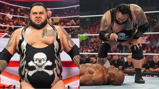 WWE Raw में 157 किलो के Superstar का दिखा खतरनाक रूप, बड़े मुकाबले में दखल देकर दिग्गज का किया बुरा हाल