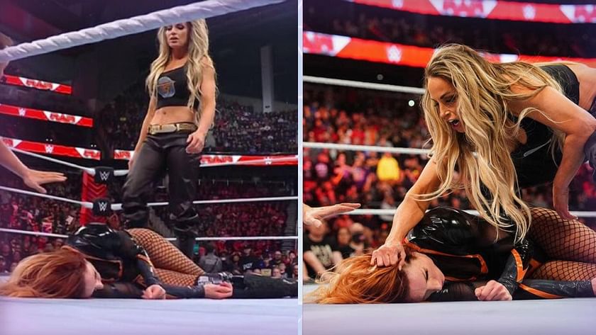 Trish Stratus reposts picture of her and Becky Lynch trending on