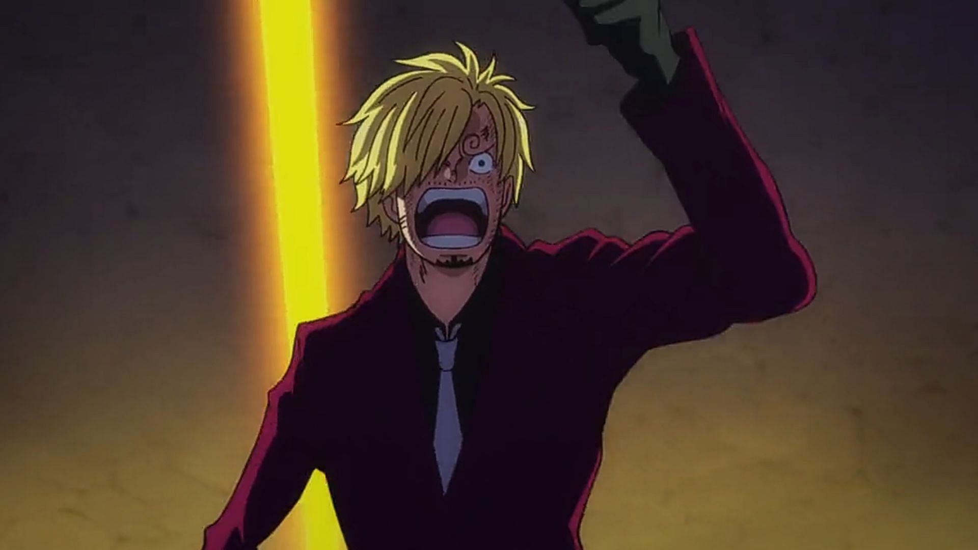 Sanji as seen in the previous epsiode (Image via Toei Animation)