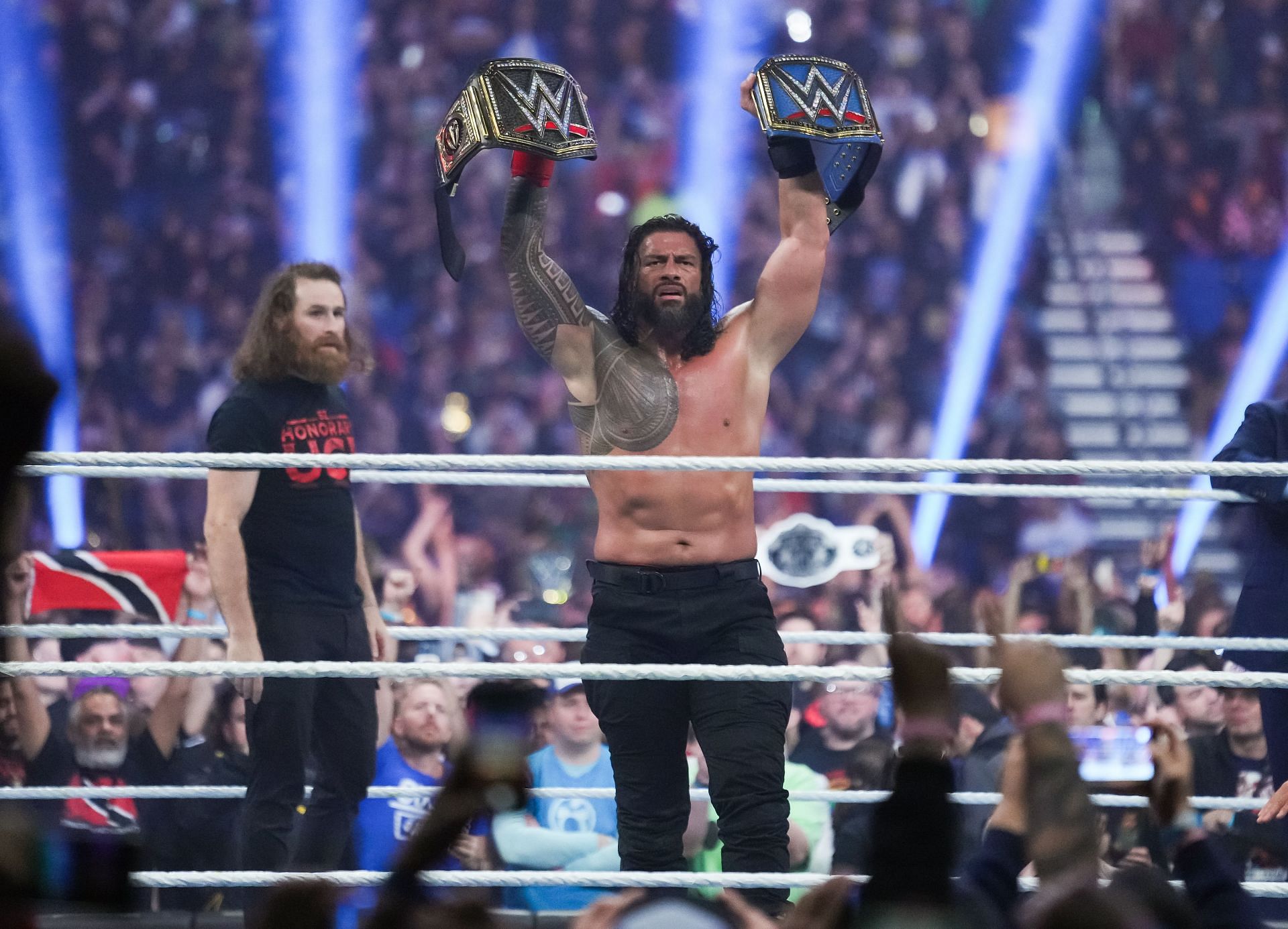 Roman Reigns at the Royal Rumble