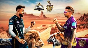 GT vs KKR, IPL 2023: Toss result and playing 11s for today's match, umpires list and pitch report