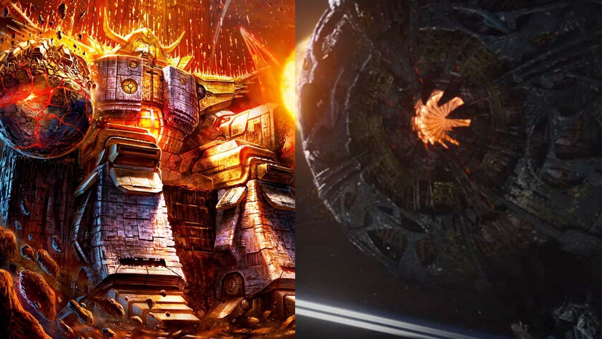 Unicron in Transformers 7 Rise of the Beasts