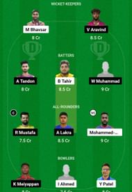 KUW vs UAE Dream11 Prediction, Match 3, Head-to-head Team