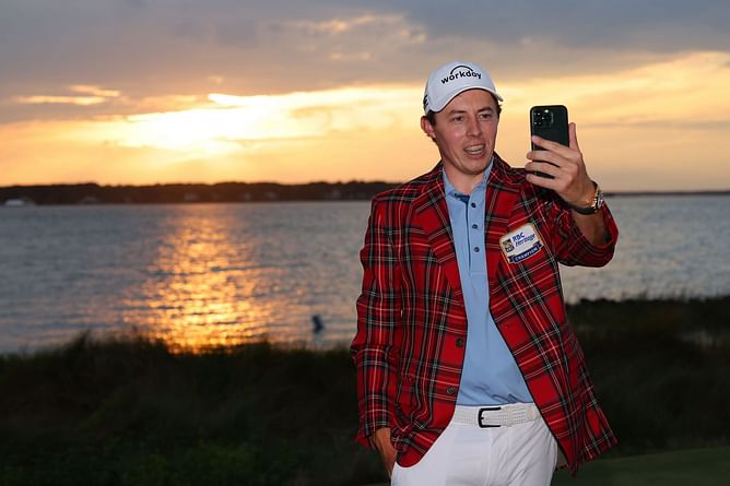 “Spieth was robbed” – Fans react to Matt Fitzpatrick wearing the RBC Heritage jacket