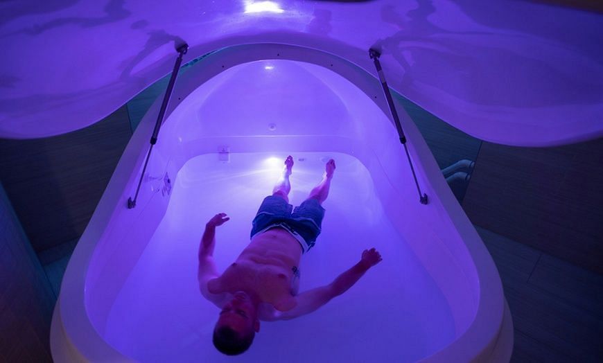 Floating Therapy for Insomnia: How It Improves Sleep Quality (Image via Groupon)